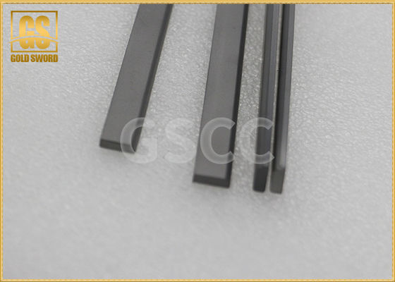 K10 K20 K30 Tungsten Karbür Şeritler Açılı Yüksek Saflıkta