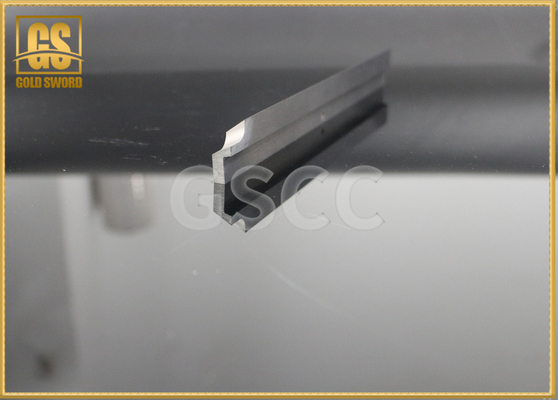 Tungsten Karbid Şeritleri Sol Merkezi Sağ Bıçak Seti Özel Yay Açısı, Kesme Kenarı, Bıçaklama