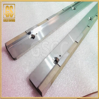 Yüksek Hassasiyetli Mekanik Tungsten Çelik Bıçak Yüksek Parlak Standart Olmayan 522 * 14 * 39