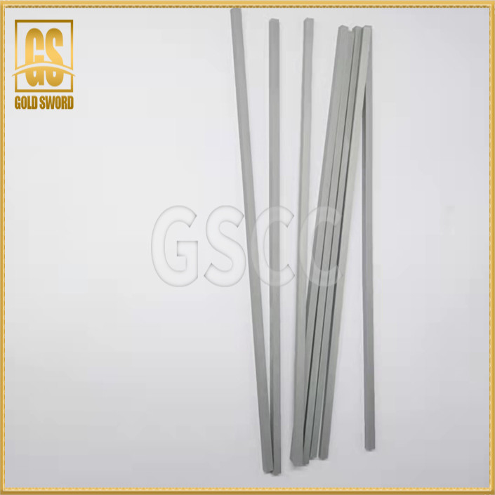 Ra 0.4 Kırılma Tokluğu 9-11 MPa·M1/2 ile Parlatılmış Tungsten Karbür Şeritler
